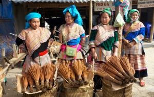 Can Cau & Bac Ha cycling 3 days