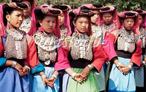 Village trekking in north Thailand