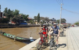 Cycling to Golden Rock & Mon State